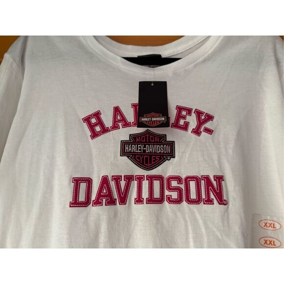 Harley Davidson Shirt Embroidered Amarillo Texas SZ XXL New - Picture 4 of 12